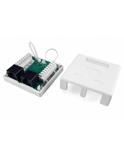 SB1-2-8P8C-C5e-WH. Розетка RJ-45. Hyperline в Тюмени