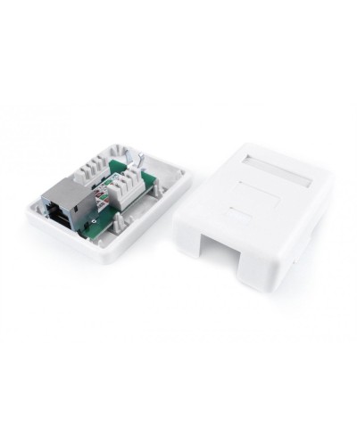 SB1-1-8P8C-C6-SH-WH. Розетка RJ-45. Hyperline в Тюмени
