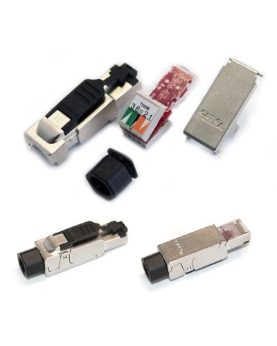 PLUF-8P8C-S-C6-SH. Разъем RJ-45. Hyperline в Тюмени