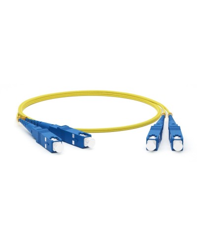 FC-D2-9-SC/UR-SC/UR-H-15M-LSZH-YL. Патч-корд волоконно-оптический. Hyperline в Тюмени