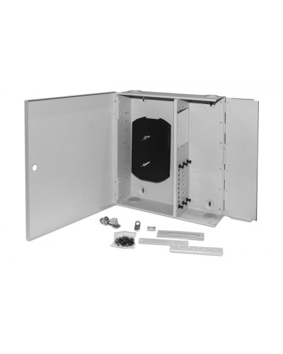 FO-WBX-6xSLT-W140H42-48UN-GY. Кросс оптический настенный. Hyperline в Тюмени