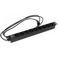 SHE19-9SH-2.5IEC. Блок розеток 19. Hyperline