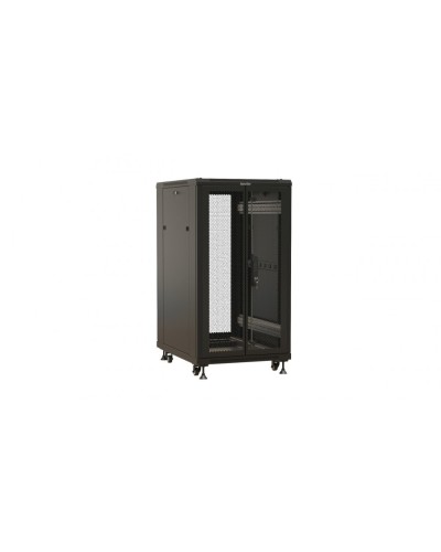 TTBR-1868-DD-RAL9004. Шкаф телекоммуникационный 19 напольный 18U. Hyperline в Тюмени