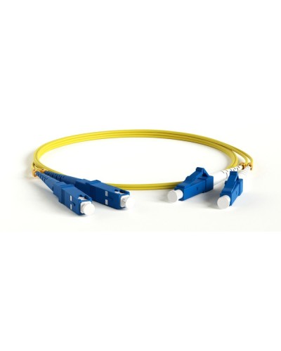 FC-D2-9-SC/UR-SC/UR-H-2M-LSZH-YL. Патч-корд волоконно-оптический SC-SC. Hyperline в Тюмени