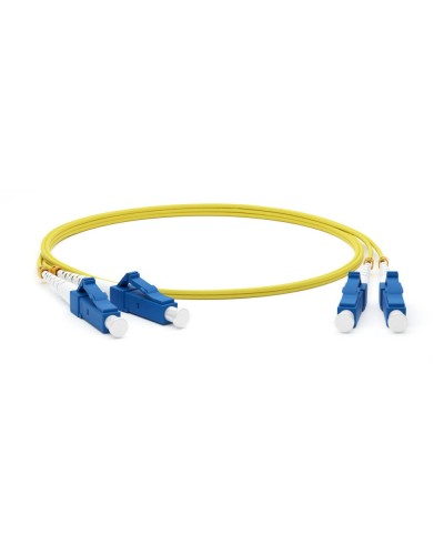 FC-D2-9-LC/UR-LC/UR-H-20M-LSZH-YL. Патч-корд волоконно-оптический одномодовый. Hyperline в Тюмени
