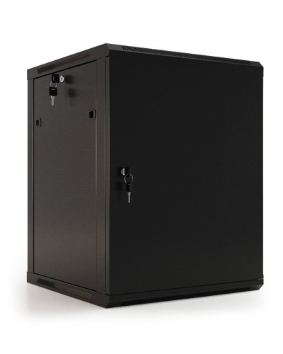 TWB-0666-SR-RAL9004. Шкаф телекоммуникационный 19 настенный 6U. Hyperline в Тюмени