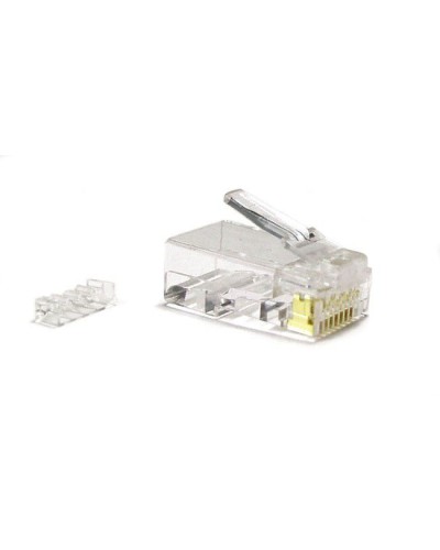 PLUG-8P8C-UV-C6-SH-100 (100 шт). Разъем RJ-45. Hyperline в Тюмени