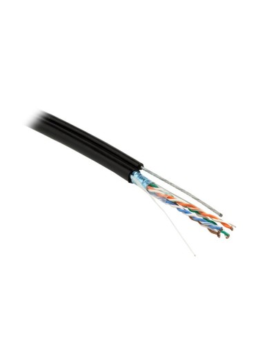 FUTP4-C5E-S24-2SW-OUT-PE-BK-500. Кабель «витая пара» (LAN) для структурированных систем связи. Hyperline в Тюмени