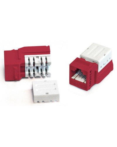 KJNE-8P8C-C5e-90-RD. Вставка Keystone Jack RJ-45. Hyperline в Тюмени