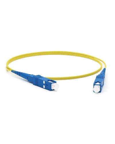 FC-S2-9-SC/UR-SC/UR-H-1M-LSZH-YL. Патч-корд волоконно-оптический одномодовый. Hyperline в Тюмени
