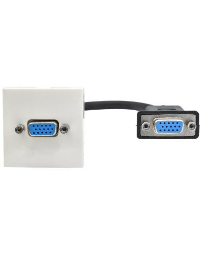 Розетка VGA M/M PRIMER РКМ-10-20-П белый IEK(PR-KK40D-RV-0-1-K01). Розетка. IEK в Тюмени
