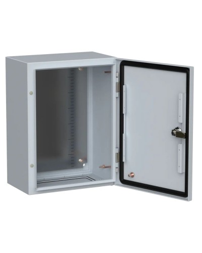 ЩМП-40.30.20 УХЛ1 IP66 400x300x200 TITAN 5 (TI5-10-N-040-030-020-66). Шкаф металлический с монтажной платой. IEK в Тюмени