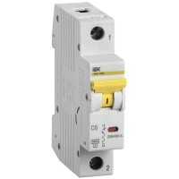 ВА47-60M 1P C 6А 6кА KARAT (MVA31-1-006-C). Автоматический выключатель. IEK
