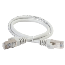 GENERICA Патч-корд кат. 5Е FTP 10м серый (PC01-C5EF-10M-G). Патч-корд медный. IEK