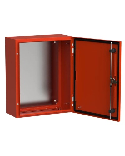 ЩМП-50.40.20 УХЛ1 IP66 RAL3020 TITAN 5 (TI5-13-N-050-040-020-66). Корпус металлический с монтажной платой. IEK в Тюмени