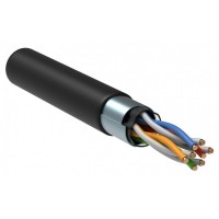 GENERICA F/UTP кат. 5E 100МГц 4 пары LDPE OUTDOOR черный (BC3-C5E04-339-305-G). Кабель «витая пара» (LAN) для структурированных систем связи. IEK