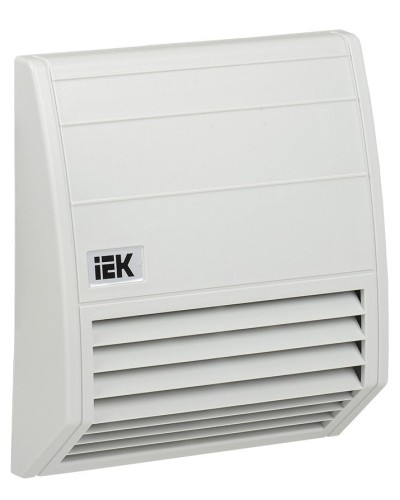Фильтр c защитным кожухом 125x125 мм (YCE-EF-055-55). Фильтр c защитным кожухом для вентилятора 55м3/час. IEK в Тюмени