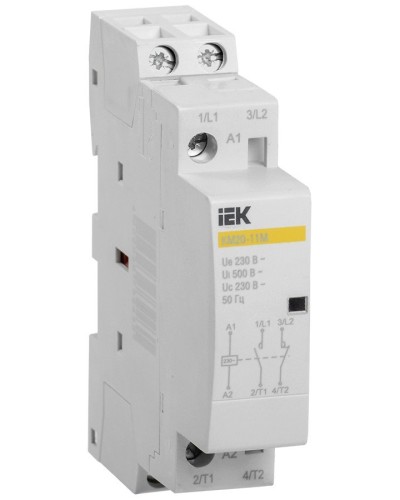 Контактор модульный КМ20-11M AC (MKK11-20-11). Контактор модульный. IEK в Тюмени