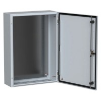 ЩМП-70.50.20 УХЛ1 IP66 700х500х200 TITAN 5 (TI5-10-N-070-050-020-66). Шкаф металлический с монтажной платой. IEK