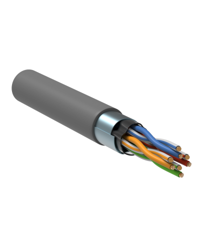 GENERICA F/UTP кат.5E 24AWG 4 пары PVC серый (BC1-C5E04-311-305-R-G). Кабель «витая пара» (LAN) для структурированных систем связи. IEK в Тюмени