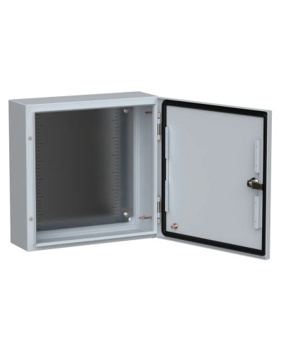 ЩМП-40.40.15 УХЛ1 IP66 400х400х150 TITAN 5 (TI5-10-N-040-040-015-66). Шкаф металлический с монтажной платой. IEK в Тюмени