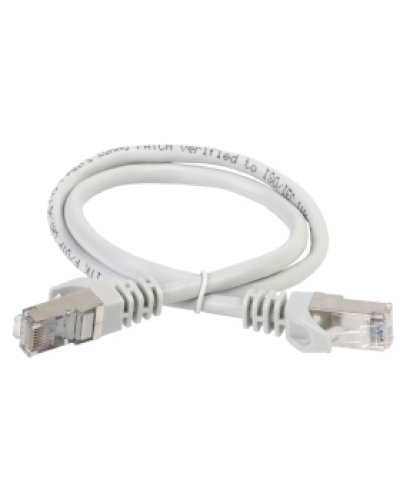GENERICA Патч-корд кат.5E FTP 1м серый (PC01-C5EF-1M-G). Патч-корд медный. IEK в Тюмени
