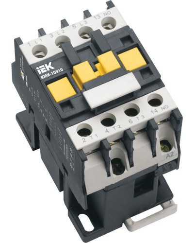 Контактор КМИ-10910 9А 230В/АС3 1NO (KKM11-009-230-10). Контактор. IEK в Тюмени
