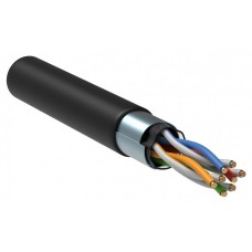 GENERICA F/UTP кат.5E 24AWG 4 пары LDPE черный (BC3-C5E04-339-305-R-G). Кабель «витая пара» (LAN) для структурированных систем связи. IEK