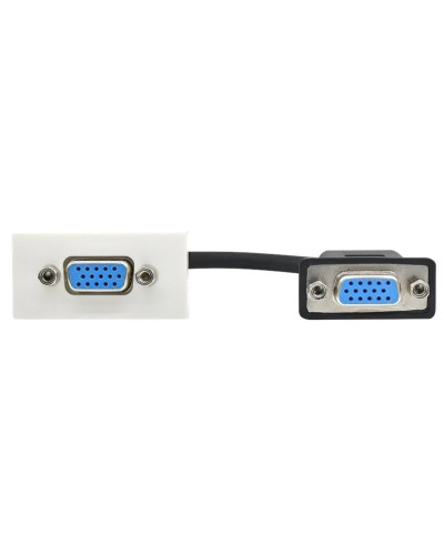 Розетка VGA M/M PRIMER РКМ-20-20-П белый IEK (PR-KK40D-RV-0-2-K01). Розетка. IEK в Тюмени