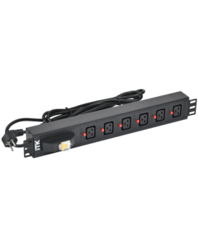 PH21-06C19-11. Блок розеток 19”. ITK в Тюмени