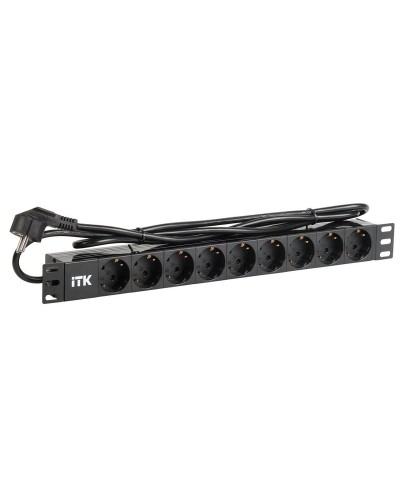 PH22-9D1-P. Блок розеток 19”. ITK в Тюмени
