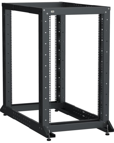 LF05-24U61-2GM. Стойка 2-рамная 24U 600х600-1000мм черная. ITK в Тюмени