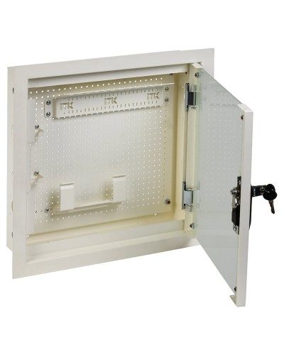 LR16-4H41-G-FR3. Шкаф мультимедиа 3 комнаты 400х400мм. ITK в Тюмени