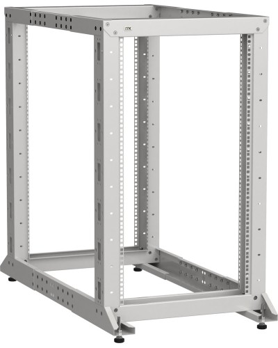 LF35-24U61-2GM. Стойка 2-рамная 24U 600х600-1000мм серая. ITK в Тюмени