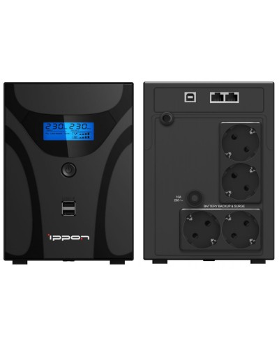 Ippon Smart Power Pro II 1200 Euro (1029740). Источник бесперебойного питания. Ippon в Тюмени