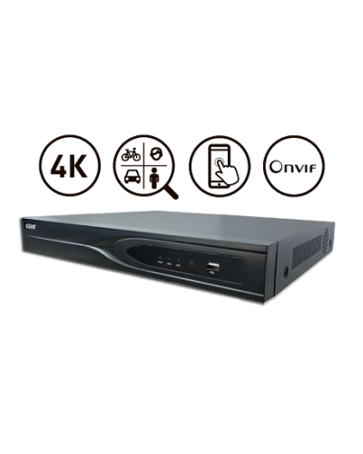 KN-PRO16/2-4K. Видеорегистратор IP 16-канальный. KENO в Тюмени