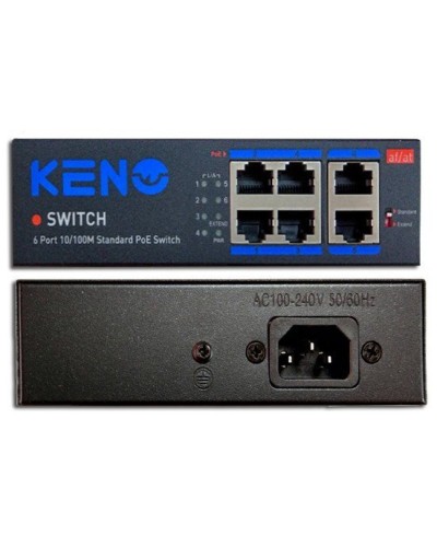 KN-SW402POE+. Коммутатор с питанием по PoE. KENO в Тюмени