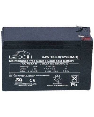 LEOCH DJW 12-5,0. Аккумулятор герметичный свинцово-кислотный. LEOCH в Тюмени