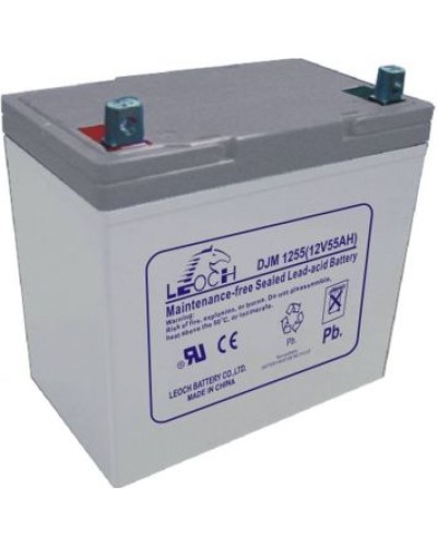 LEOCH DJM 1255. Аккумулятор герметичный свинцово-кислотный. LEOCH в Тюмени