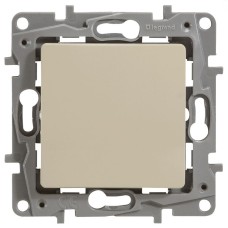 Переключатель 10AX-250В ETIKA, слоновая кость (672305). Выключатель. LegranD