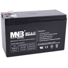 MNB MS 7.2-12. Аккумулятор герметичный свинцово-кислотный. MNB