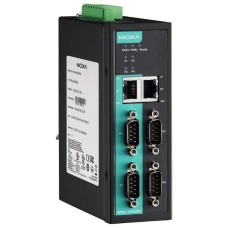 NPort IA5450A. 4-портовый усовершенствованный преобразователь. MOXA