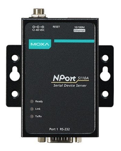 NPort 5110A. 1-портовый асинхронный сервер. MOXA в Тюмени