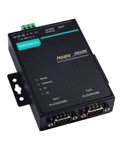 MGate MB3280. 2-портовый преобразователь протоколов. MOXA в Тюмени