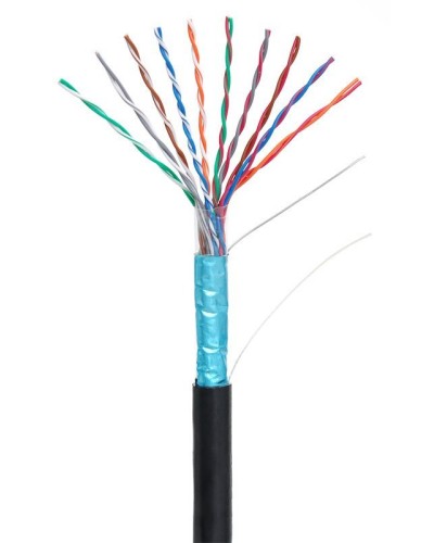 F/UTP 10pair, Cat5, Out, PE (EC-UF010-5-PE-BK-3). Кабель «витая пара» (LAN) для структурированных систем связи. NETLAN в Тюмени