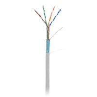 F/UTP 4pair, Cat5e, In,PVC (EC-UF004-5E-PVC-GY-1). Кабель «витая пара» (LAN) для структурированных систем связи. NETLAN