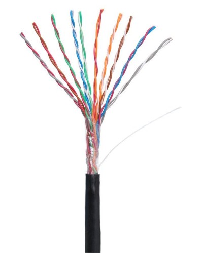 U/UTP 10pair, Cat5, Out, PE (EC-UU010-5-PE-BK-3). Кабель «витая пара» (LAN) для структурированных систем связи. NETLAN в Тюмени