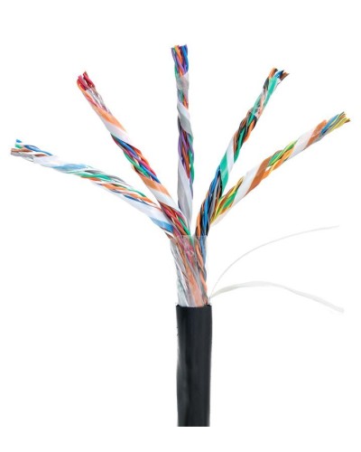 U/UTP 25pair, Cat5, Out, PE (EC-UU025-5-PE-BK-3). Кабель «витая пара» (LAN) для структурированных систем связи. NETLAN в Тюмени