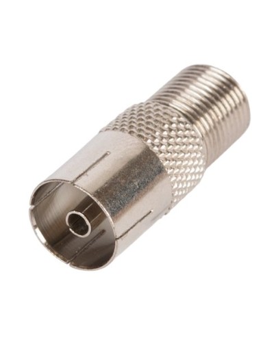 EC-CC-F-PAL-FM-MT-100 (100 шт). Адаптер для коаксиальных кабелей, F-тип-PAL-female. NETLAN в Тюмени