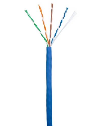U/UTP 4pair, Cat5e, In, PVC (EC-UU004-5E-PVC-BL). Кабель «витая пара» (LAN) для структурированных систем связи. NETLAN в Тюмени